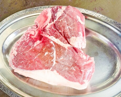 Tボーンステーキの写真