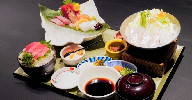 和ダイニングBanya -番屋-で食べれる定食の写真